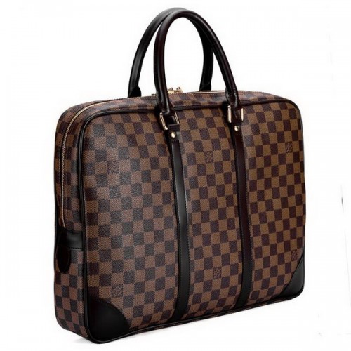 Louis Vuitton Damier Ebene Canvas Voyager držák dokumentů N41124