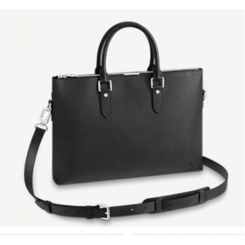 Měkká aktovka Louis Vuitton ANTON M33416 černá