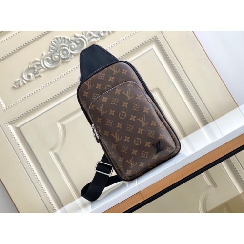 Kabelka Louis Vuitton AVENUE SLINGBAG N45302 hnědá