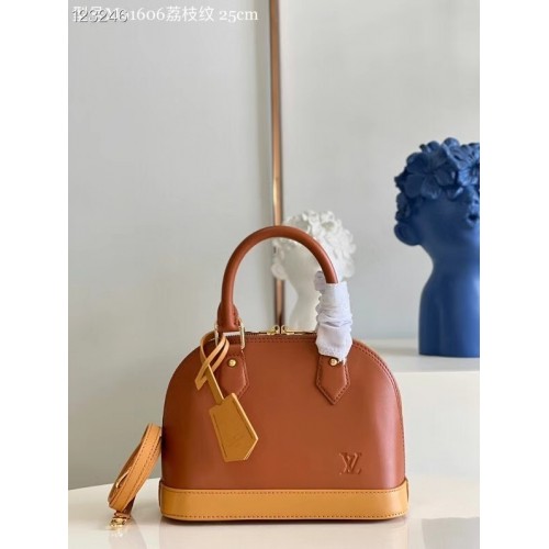 Taška Louis Vuitton Alma BB Tote M91606 hnědá