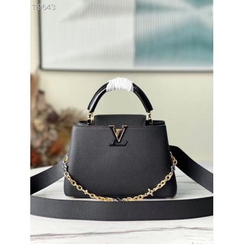 Kabelka Louis Vuitton CAPUCINES BB M48865 černá