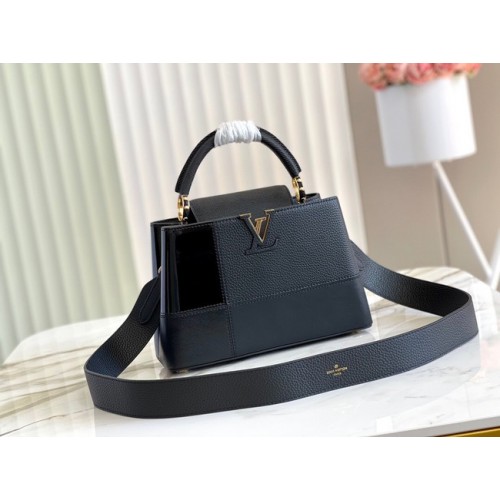 Kabelka Louis Vuitton CAPUCINES BB M48867 černá