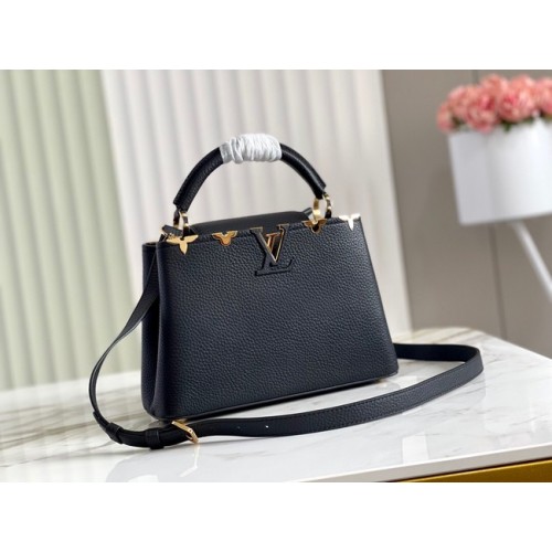 Kabelka Louis Vuitton CAPUCINES BB M48868 černá