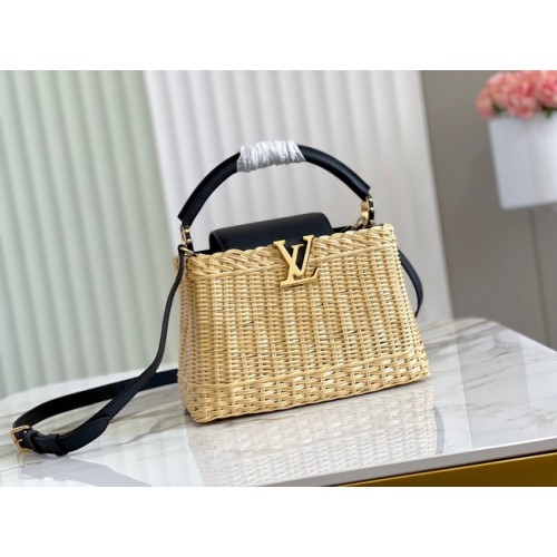 Kabelka Louis Vuitton CAPUCINES BB M55011 černá
