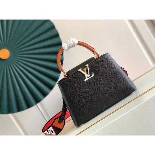 Louis Vuitton CAPUCINES BB M59266 Noir Rouge