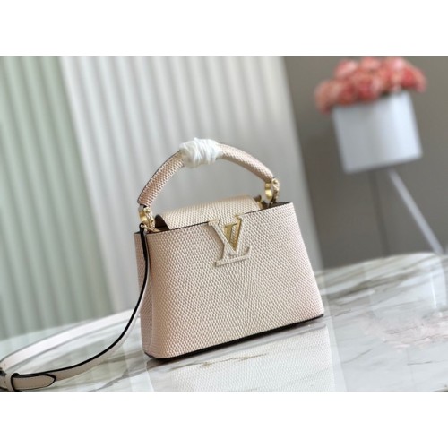 Kabelka Louis Vuitton CAPUCINES MINI M59268 béžová