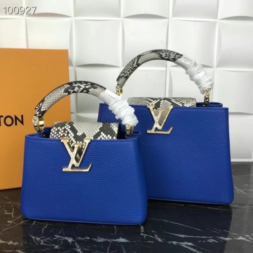 Louis Vuitton CAPUCINES MINI M99676 modré