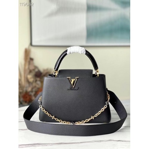 Kabelka Louis Vuitton CAPUCINES MM M59209 černá