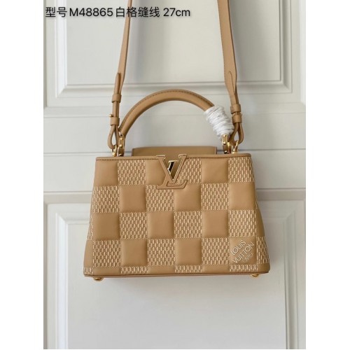 Kabelka Louis Vuitton CAPUCINES PM M48864 meruňková