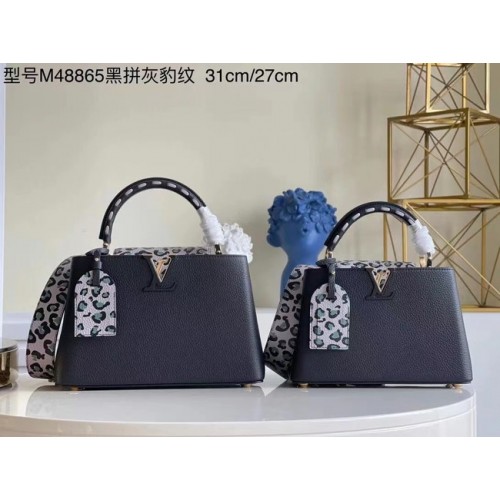 Kabelka Louis Vuitton CAPUCINES PM M48865 černá