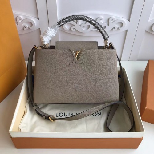 Louis Vuitton CAPUCINES PM M52386 šedá