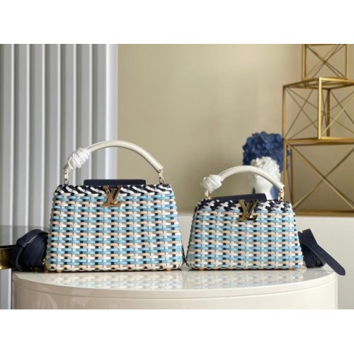 Louis Vuitton CAPUCINES MINI M94519 modré