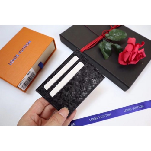 Pouzdro na karty Louis Vuitton M60721 černé