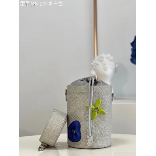 Kabelka Louis Vuitton Chalk Pouch M81572 béžová