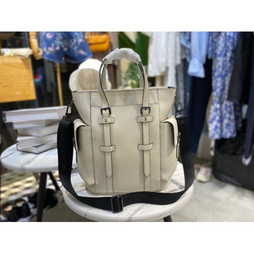 Kabelka Louis Vuitton CHRISTOPHER TOTE M58479 bílá