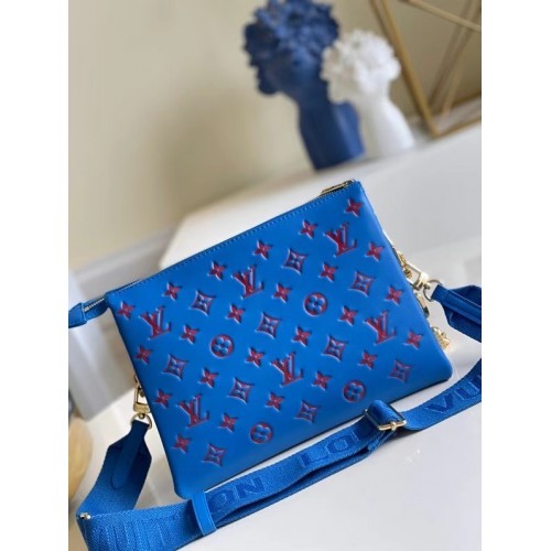 Louis Vuitton COUSSIN PM M58628 modro-červená
