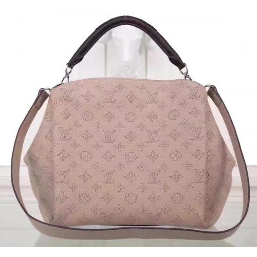 Louis Vuitton telecí kožená kabelka Babylon PM M50031 meruňková