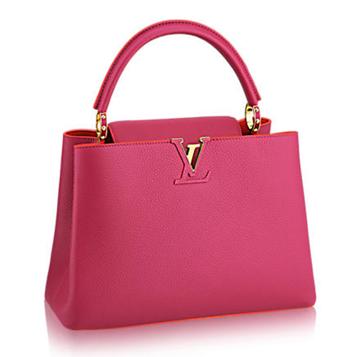 Kabelka Louis Vuitton Capucines MM M95508 Hibiscus Flamingo