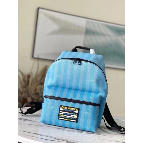 Batoh Louis Vuitton DISCOVERY M59913 v gradientní modré barvě