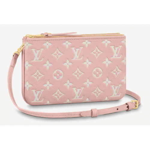 Louis Vuitton DVOJITÁ KAPSA S ZIPEM M81429 Candy Pink
