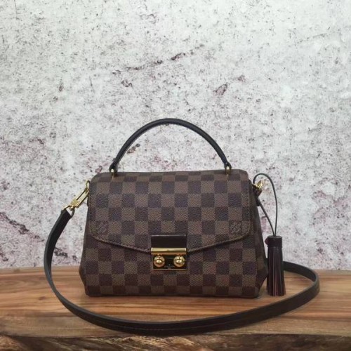 Louis Vuitton Damier Ebene plátěná taška CROISETTE 41581