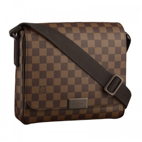 Louis Vuitton Damier Ebene Canvas District PM Messenger Bag N41213