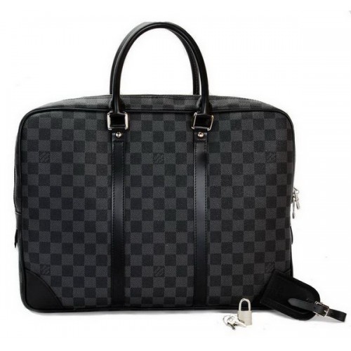 Louis Vuitton Damier Graphite Canvas Popte-Documents Travel N41125