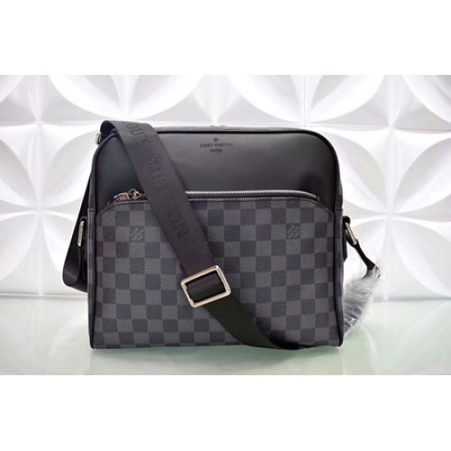 Louis Vuitton Damier grafitová plátěná taška přes rameno N41409