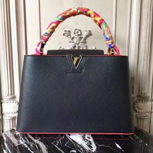 Louis Vuitton Elegantní Capucines Kabelky MM M41813 Černá
