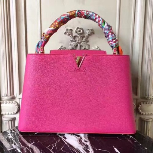 Louis Vuitton Elegantní Capucines tašky MM M41813 Rose