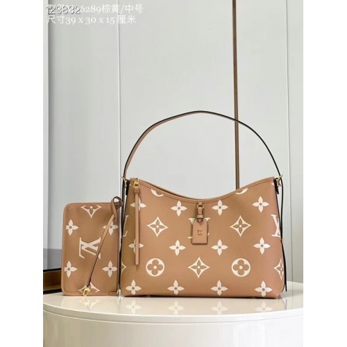Louis Vuitton Empreinte kůže M46289 karamelově hnědá