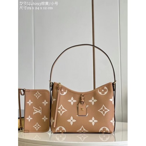 Louis Vuitton Empreinte kůže M46293 karamelově hnědá