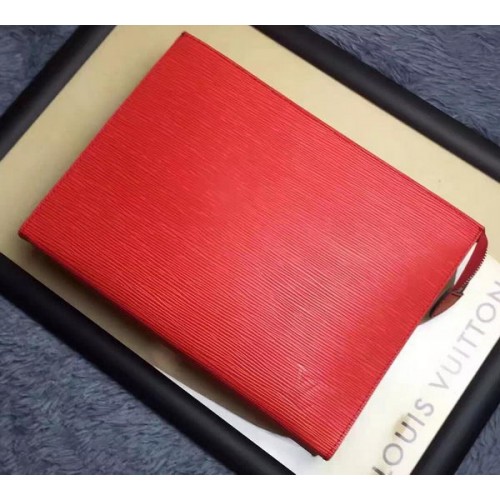 Louis Vuitton Epi Leather TOALETNÍ TAŠKA 26 M41367 Červená