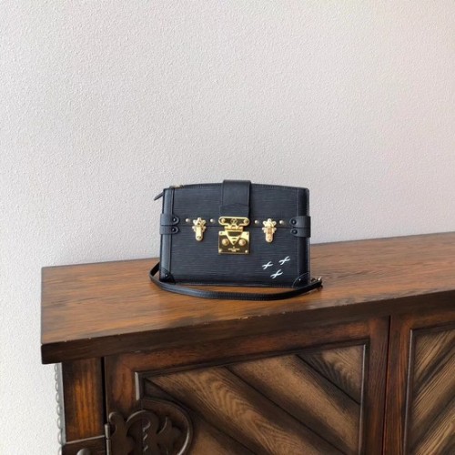 Louis Vuitton Epi Leather Trunk Clutch M51697 černá