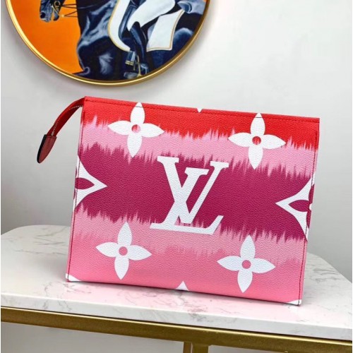 Louis Vuitton Escale Poche Toaleta 26 M69136 červená