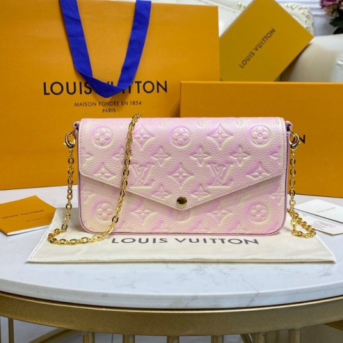 Louis Vuitton FELICIE POCHETTE M64064 růžová