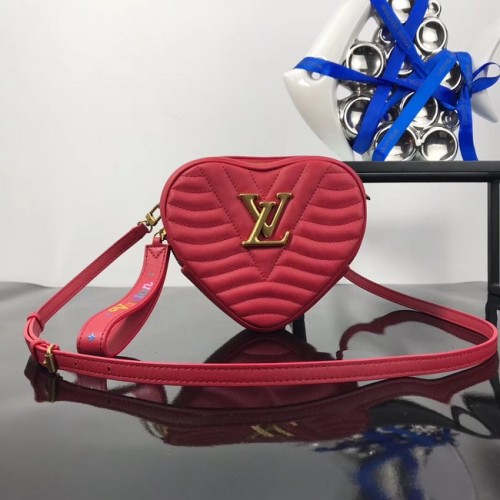 Kabelka Louis Vuitton SRDCE NEW WAVE M52796 červená