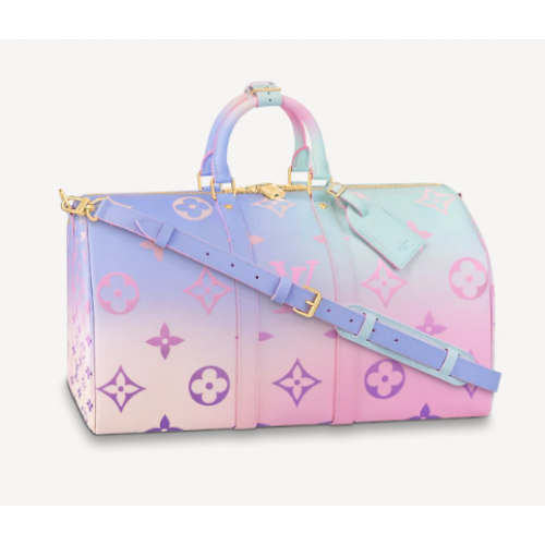 Kabelka Louis Vuitton KEEPALL 45B M59943 Sunrise Pastel