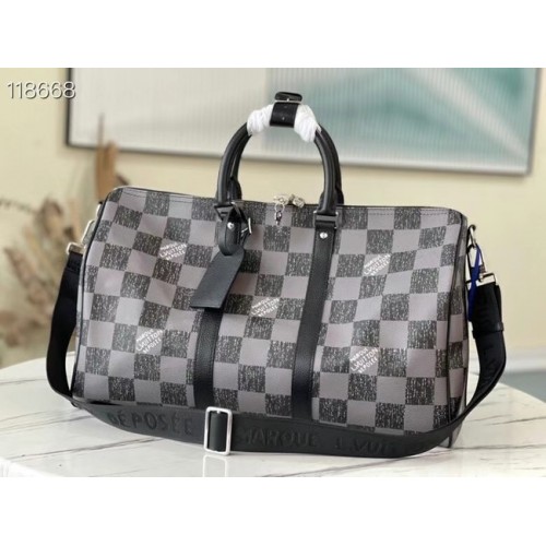 Louis Vuitton KEEPALL BANDOULIERE 45 N80404 černá