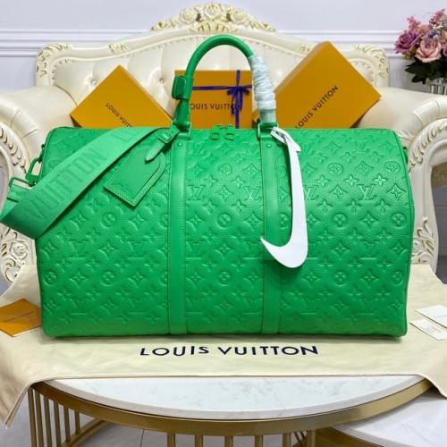 Louis Vuitton KEEPALL BANDOULIERE 50 M20963 zelená