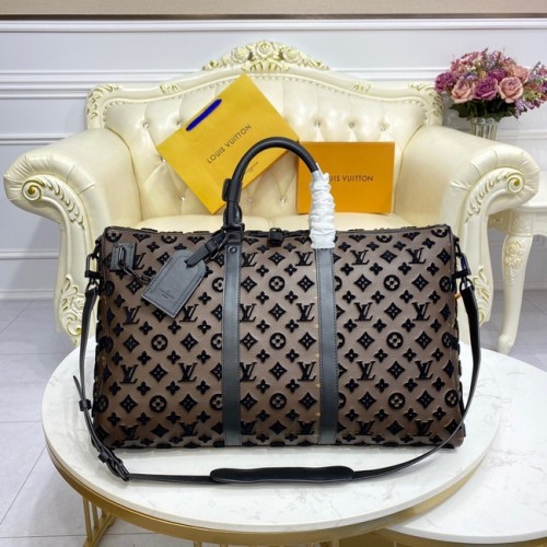 Louis Vuitton KEEPALL BANDOULIERE 50 M45069 tmavě hnědá
