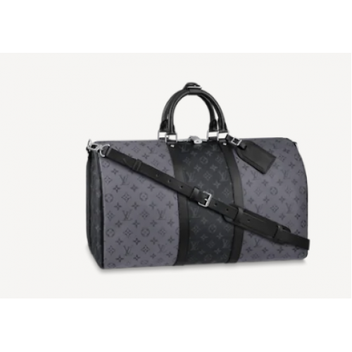 Louis Vuitton KEEPALL BANDOULIERE 50 M45392 černá