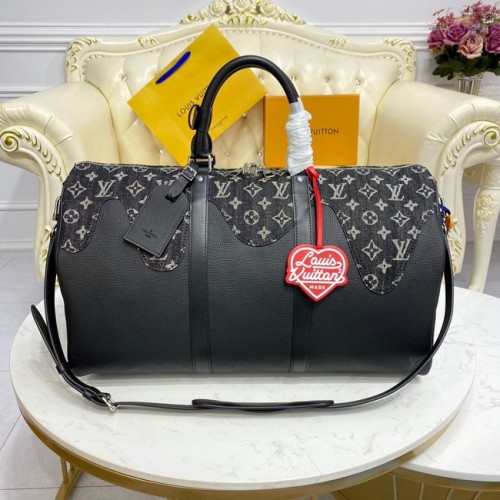 Louis Vuitton KEEPALL BANDOULIERE 50 M45975 černá