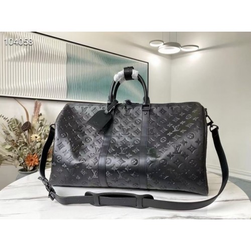 Louis Vuitton KEEPALL BANDOULIERE M44810 černá
