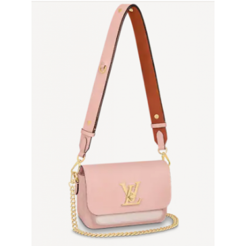 Kabelka Louis Vuitton LOCKME TENDER M58555 růžová
