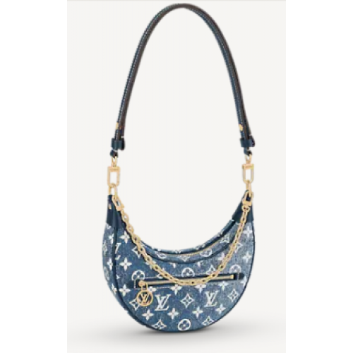 Kabelka Louis Vuitton LOOP M81166 tmavě modrá