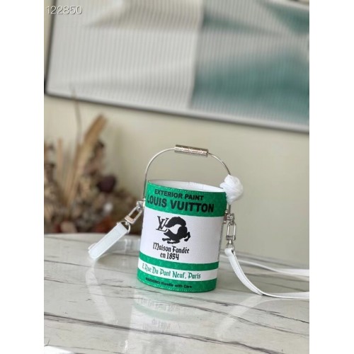 Louis Vuitton Plechovka s barvou Louis Vuitton M81590 zelená