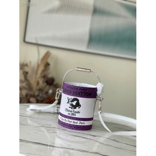 Louis Vuitton Plechovka barvy Louis Vuitton M81590 fialová