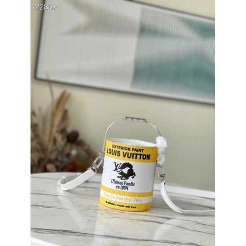 Louis Vuitton Plechovka s barvou Louis Vuitton M81590 žlutá