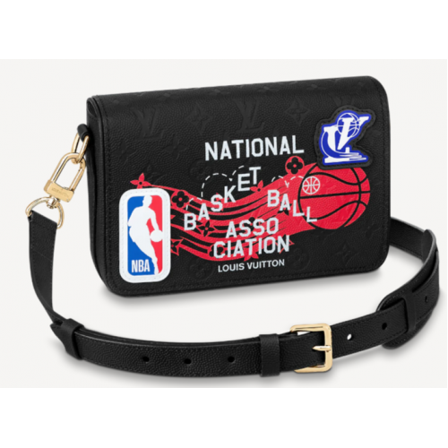 Louis Vuitton Louis Vuitton XNBA STUDIO MESSENGER M58498 černá